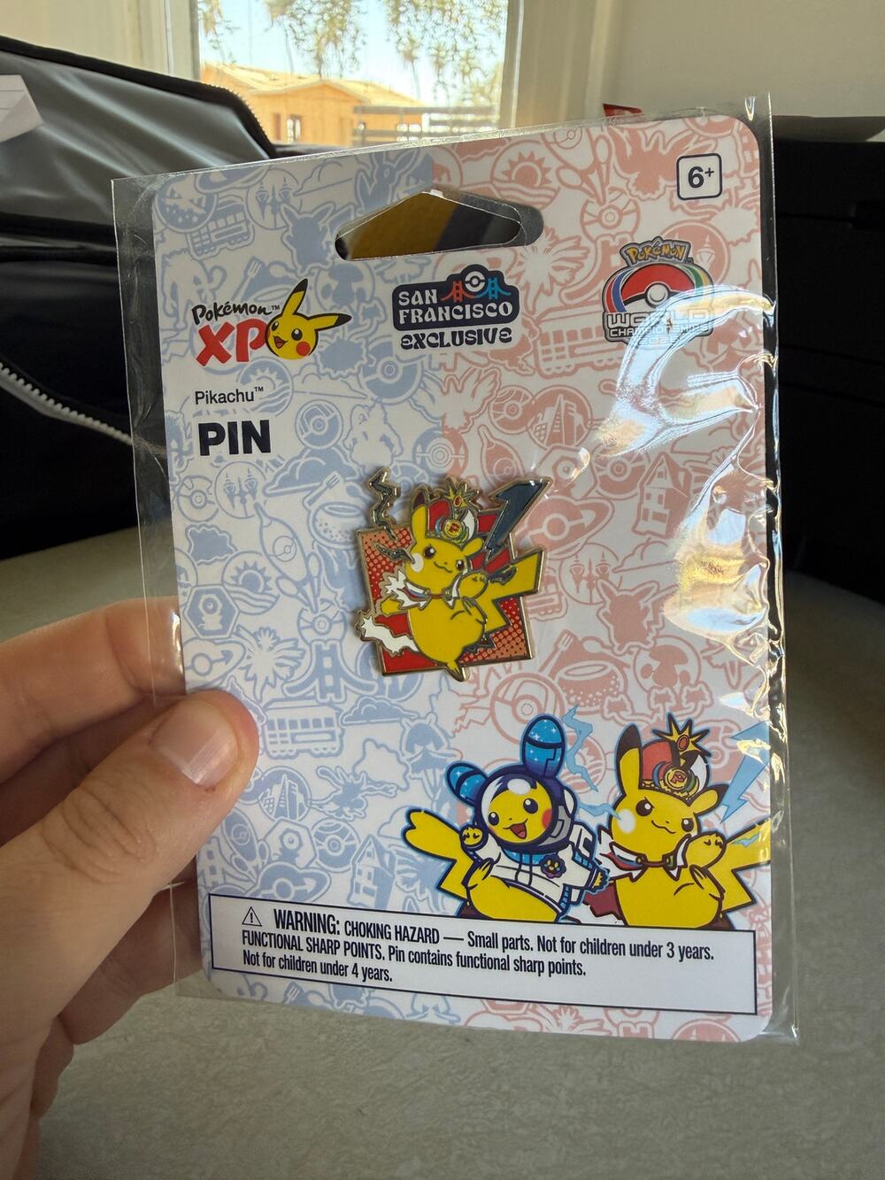 2026 Pokemon World Championships San Francisco Pikachu King Pin
